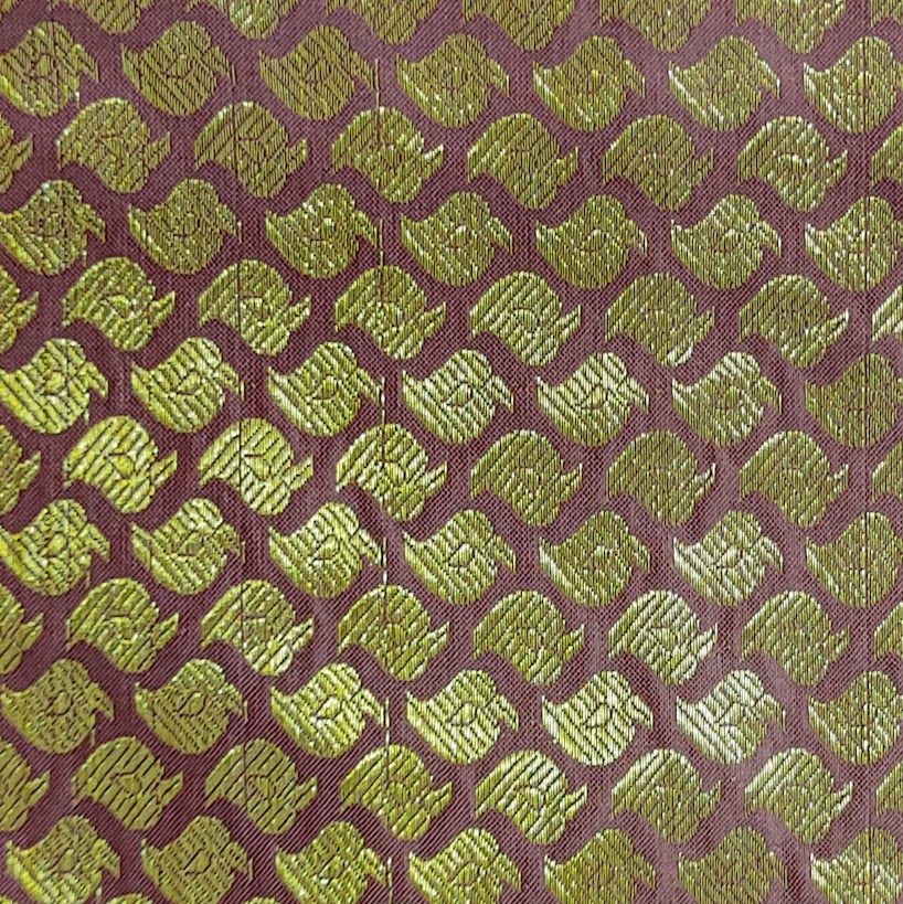 Premium Handmade Wine/Drink Bottle Gift Bag with Brocade fabric - Large size