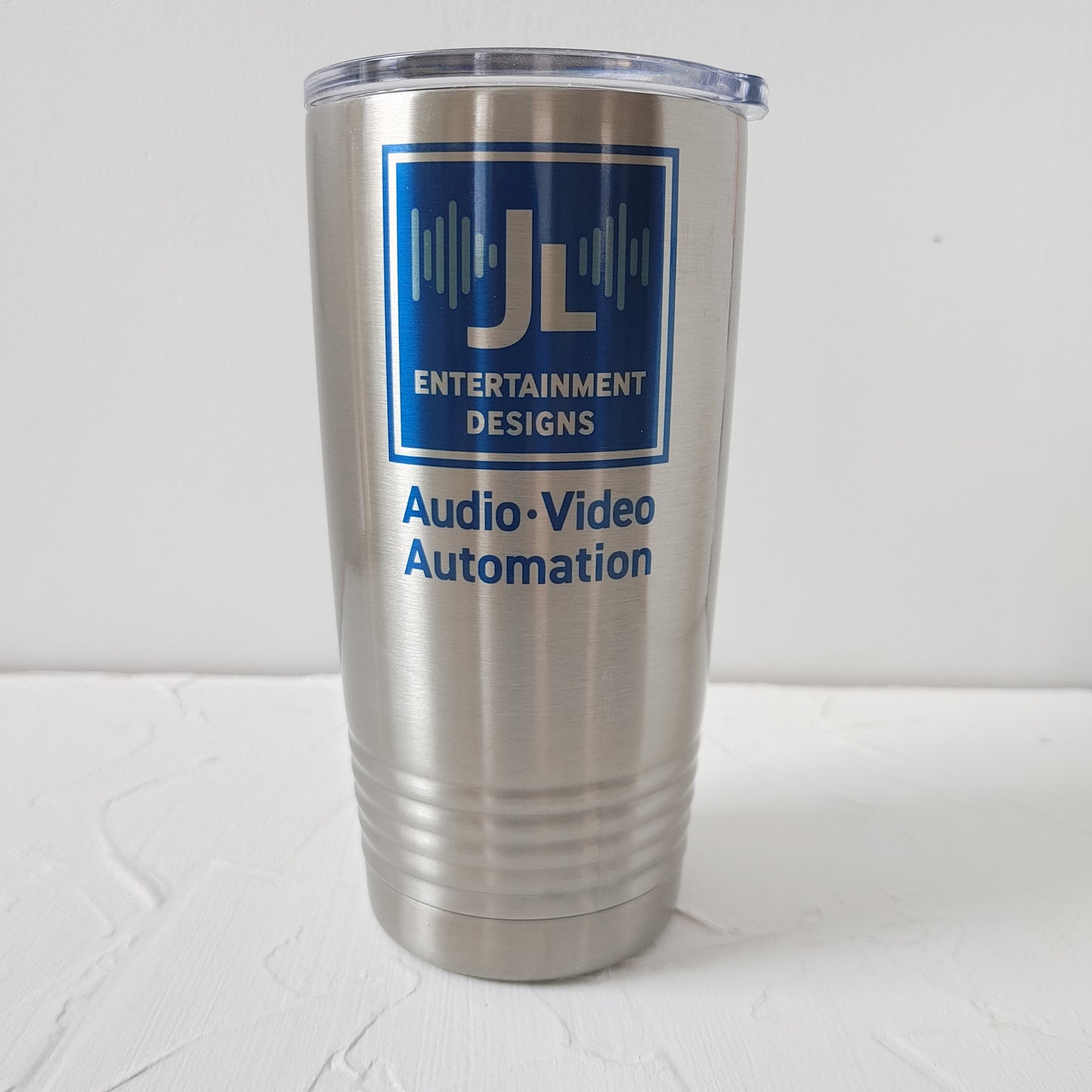 Personalized 20 oz Insulated Steel Tumbler with Logo