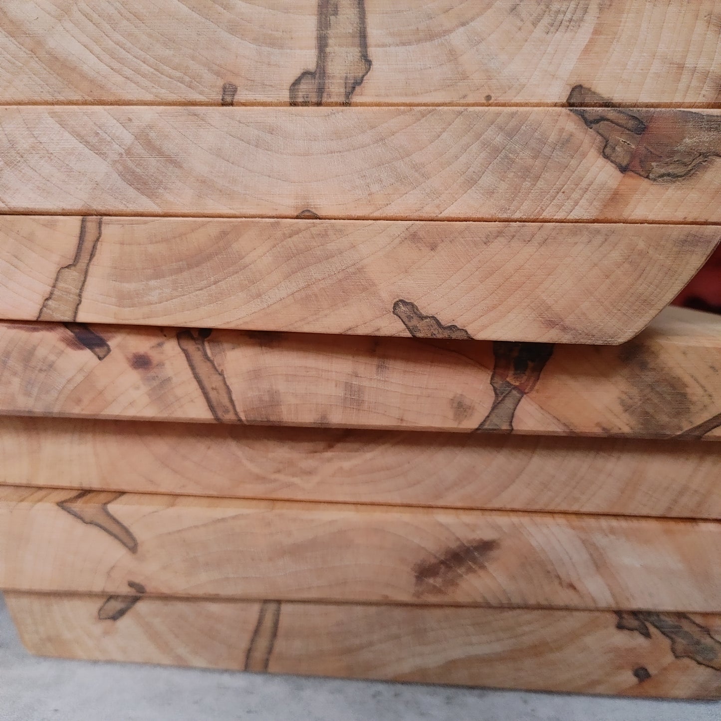 Ambrosia Maple Wood Live Edge Cheese Boards (with Personalization)