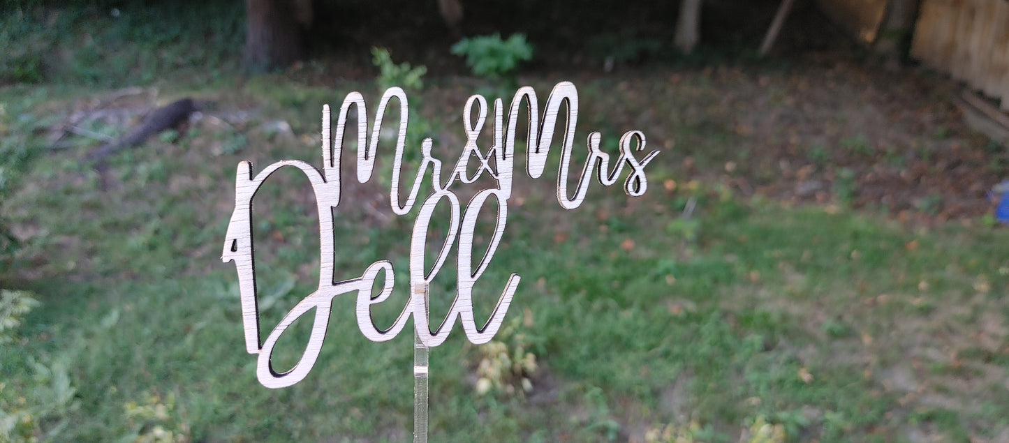 Custom Cake Toppers