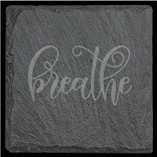 Inspirational Slate Coasters - set of 4
