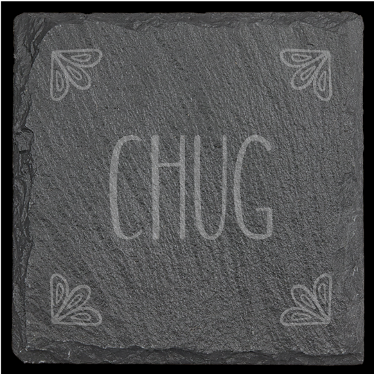 Inspirational Slate Coasters - set of 4