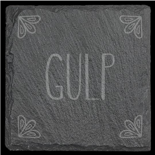Inspirational Slate Coasters - set of 4
