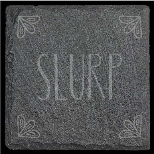 Inspirational Slate Coasters - set of 4