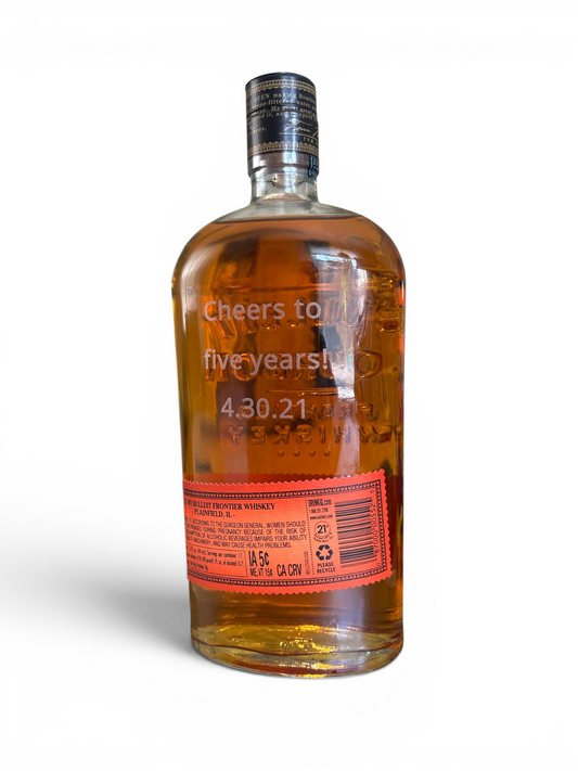 BYOL - Bring Your Own Liquor bottle Engraving Service
