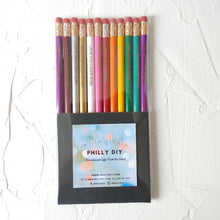 Load image into Gallery viewer, Personalized Colored Pencils (Set of 12 pencils)
