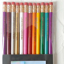Load image into Gallery viewer, Personalized Colored Pencils (Set of 12 pencils)
