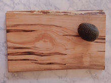 Load image into Gallery viewer, Ambrosia Maple Wood Live Edge Cheese Boards (with Personalization)
