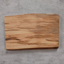 Load image into Gallery viewer, Ambrosia Maple Wood Live Edge Cheese Boards (with Personalization)
