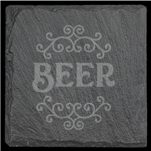 Load image into Gallery viewer, Funny Drink Themed Slate Coasters - set of 4
