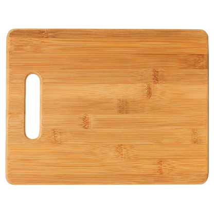 Custom Cutting Board Engraved With Family Monograms