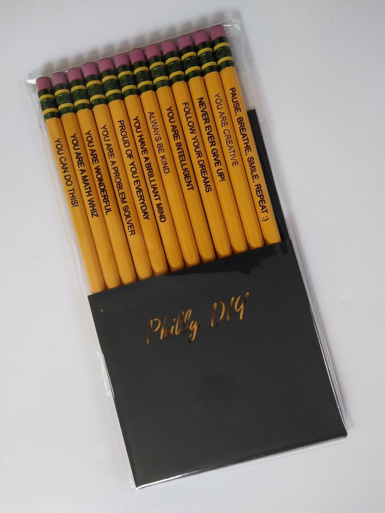 Custom Engraved Pencils (12 Pack)